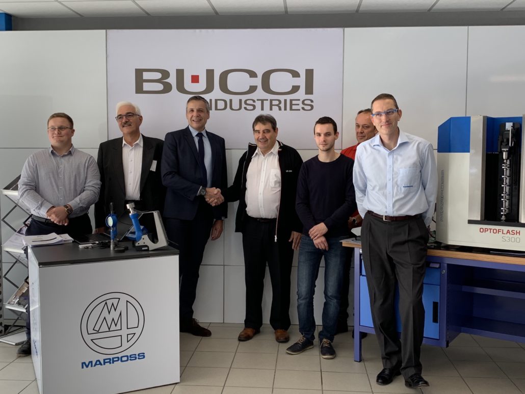 BUCCI Industries France, distributeur exclusif  des solutions de contrôle MARPOSS  en Haute-Savoie