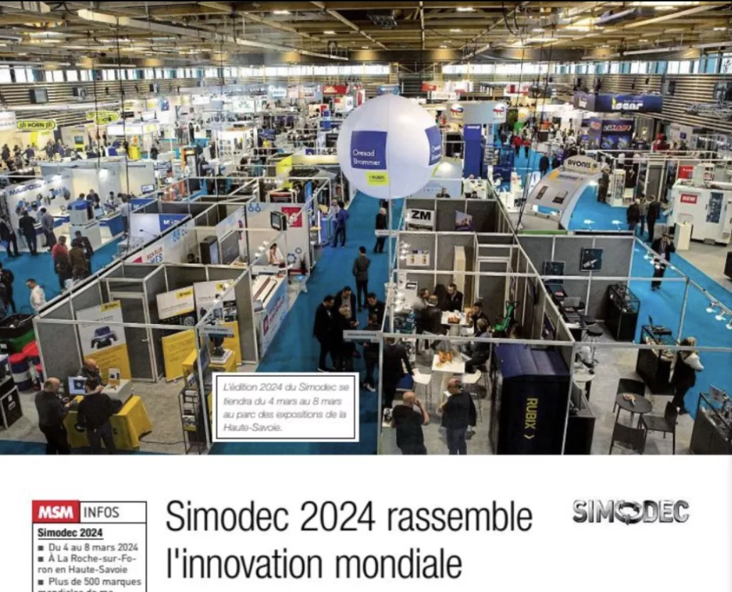 Simodec 2024 rassemble l'innovation mondiale - MSM 11/23