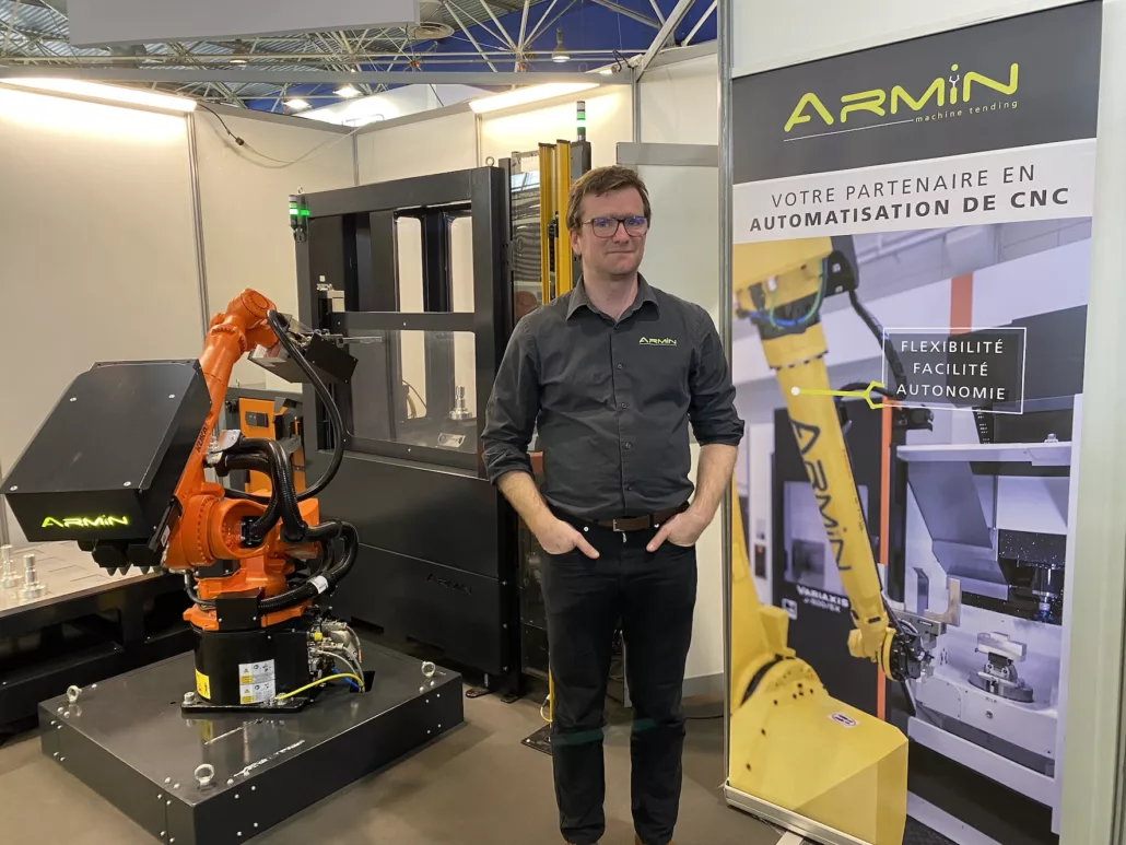 ARMIN ROBOTICS révolutionne l’automatisation de l’atelier d’usinage et étoffe son équipe en France